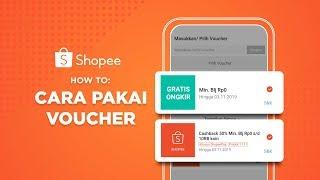 Cara Pakai Voucher Shopee Gratis Ongkir Dan Diskon 50%  Shopee How-To