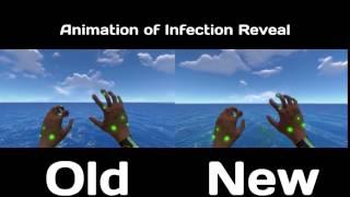 Subnautica - Infection New Animation Vs Old