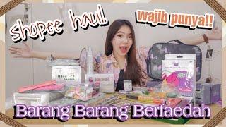 Shopee Haul Barang Berfaedah Berguna Banget Mulai dari Rp 2.500 