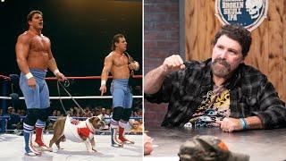 Mick Foley’s recalls his WWE debut against The British Bulldogs Broken Skull Sessions extra