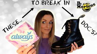 HOW TO BREAK IN DR. MARTENS  No Blisters In ONE WEEK