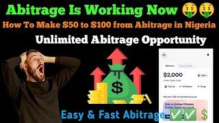 Latest Abitrage Opportunity  Make $50 to $100 From this Step-By-Step Guide Dont Miss out on This