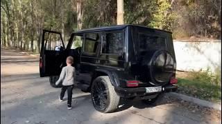 Ребенка за рулем Gelandewagen заметили в Алматы. Шестилетний малыш уехал Гелике #Mercedes #G500