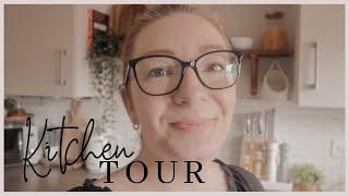 FULL KITCHEN TOUR  SMALL KITCHEN  Kaitlyn Louise 