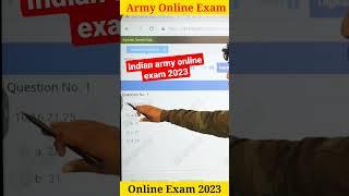 Indian army online exam 2024-25 #army #agniveeronlineexam #agniveeronlineexam