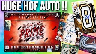 HOF AUTO  2013-14 Panini Prime Hockey Hobby Box Opening 