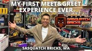 My FIRST Meet & Greet at Sasquatch Bricks WA