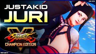 Justakid Juri  Street Fighter V Champion Edition • SFV CE