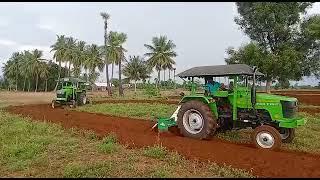 3048 Indo farm tractors  with rotavater application Namakkal Tamil Nadu