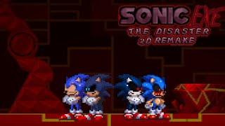 Sonic.exe The Disaster 2D Remake moments-Trying out all of the Sonic.Exe characters