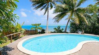 Tropical Swimming Pool Ambience From Villa Julietta in Moorea