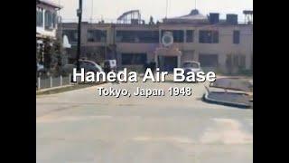 Haneda Air Base  - Tokyo 1948 AI colorized