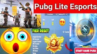 Pubg lite Esports india  Season 17 Start  Pubg Lite Season 17 Rank Push  Pubg Lite New Update