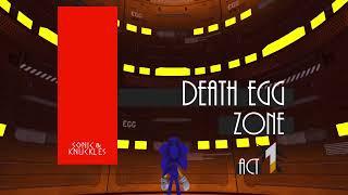 Sonic & Knuckles Death Egg 3D Old Test Footage