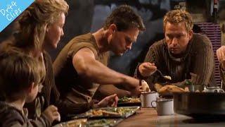 Kurt Russel eating Dinner Scene in movie Soldier 1998