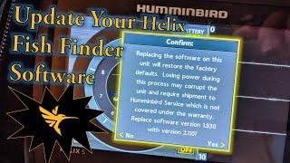 How to Update Your Humminbird Helix Fishfinder Software