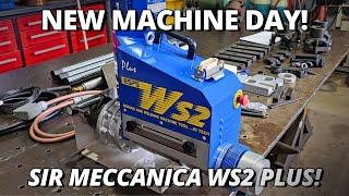 New Machine Day  Unboxing Sir Meccanica WS2 PLUS Portable Line Boring System