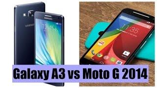 Samsung Galaxy A3 vs Moto G2 Spec Comparison