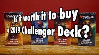 MTG - Is It Worth It To Buy A 2019 Challenger Deck? A Magic The Gathering Product Review