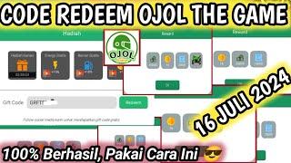 Code Redeem Ojol The Game Terbaru 16 Juli 2024  Code Redeem Ojol 2024