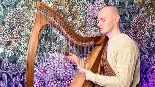 Celestial Dreams Harp Meditation - Relax Unwind & Sleep Peacefully - Healing Frequency Celtic Harp