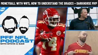 Moneyball with WRs How to understand the grades and ranking Dark Horse MVPs  PFF NFL Podcast