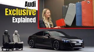 Audi Exclusive Explained