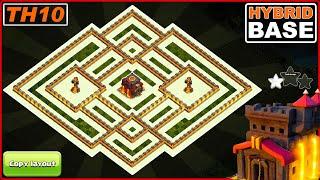 NEW BEST Town Hall 10 TH10 base 2023 With Defense Replay - Clash of Clans