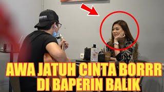 PRANK CAFE  AWAS JATUH CINTA BORRR DI BAPERIN BALIK