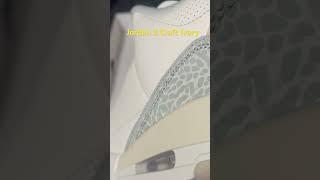 Unboxing The Stylish Jordan 3 Craft Ivory Sneakers