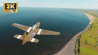 Quick Bombing Run in the P-51D  Normandy PvP  DCS World