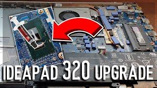 Laptop Upgrade - Lenovo Ideapad 320  Step by Step Full Guide