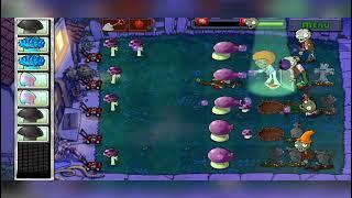 Plants vs Zombies Night Level 10