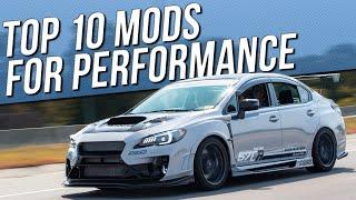 10 BEST performance mods for the 2015-2021 Subaru WRXSTI