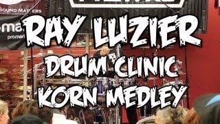 Ray Luzier Korn Medley - HD Audio & Video