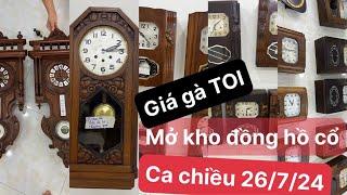 Xả bung kho đồng hồ cổ zin tây giá gà toi  