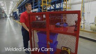 Welded Security Carts