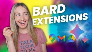 NEW Google Bard Extensions  How to Connect Bard to Your Google Apps