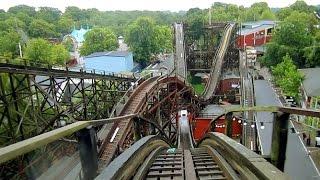 Rutschebanen front seat on-ride HD POV Bakken