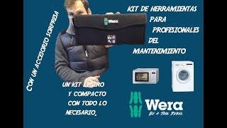 #WERA - Kit de herramientas para los profesionales del mantenimiento - Kraftform Kompakt W 1