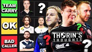 Tier-List of the Best CSGO In-Game Leaders of All-Time - Thorins Thoughts - CSGO