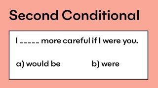 Second Conditional  Grammar quiz