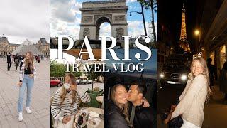 PARIS TRAVEL VLOG  Louvre museum climbing the Arc De Triomphe Eiffel tower + more   travel guide