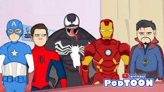 KOMPILASI SUPERHERO MARVEL  Parodi Podcast 