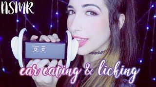 ASMR  ear eating + licking combo breaker ◕▿◕