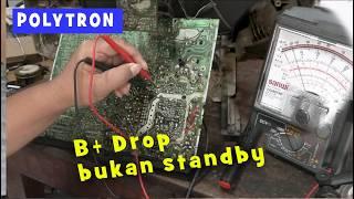 polytron CRT regulator drop tapi bukan standby