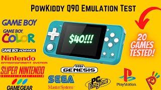 PowKiddy Q90 Emulation Showcase  Is it worth $40?