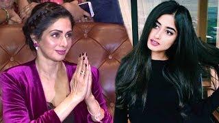 Sridevi Reacts On Working With Pakistani Actress Sajal Ali In Mom Movie