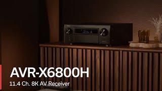 Introducing the Denon AVR-X6800H  Denon