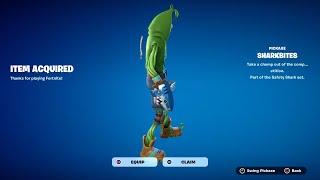 How To Get Sharkbites Pickaxe NOW FREE In Fortnite Unlocked Sharkbites Pickaxe